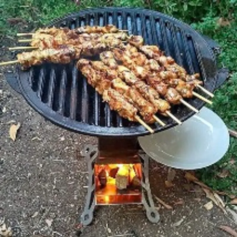 Lamb Kebabs on a Spitfire BBQ Set image